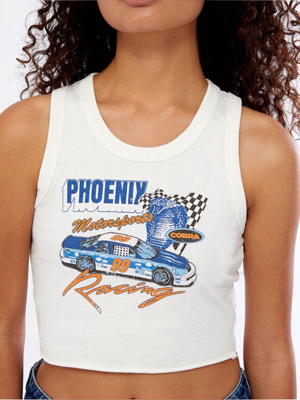 PacSun Graphic Racing Tank Top